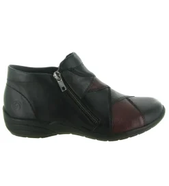 bottines et boots - Casual - femme - Cuir - Noir - Remonte