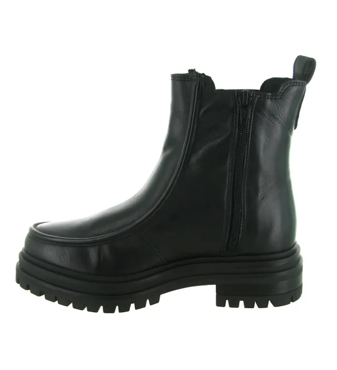 bottines et boots - Casual - femme - Cuir - Noir - Creator