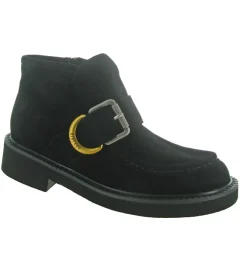 bottines et boots - Casual - femme - Nubuck - Noir - Bibi lou