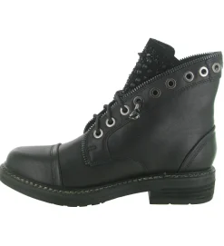 bottines et boots - Casual - femme - Cuir - Noir - Alma en pena