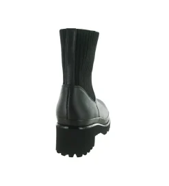 bottines et boots - Casual - femme - Cuir - Noir - Fugitive
