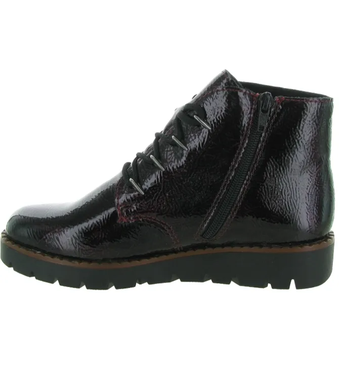 bottines et boots - Casual - femme - Synthétique - Noir - Rieker