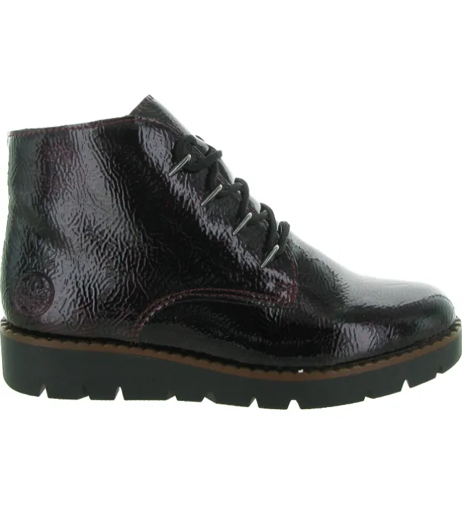 bottines et boots - Casual - femme - Synthétique - Noir - Rieker