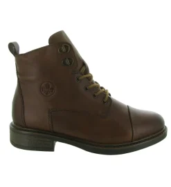 bottines et boots - Casual - femme - Cuir - Marron - Rieker
