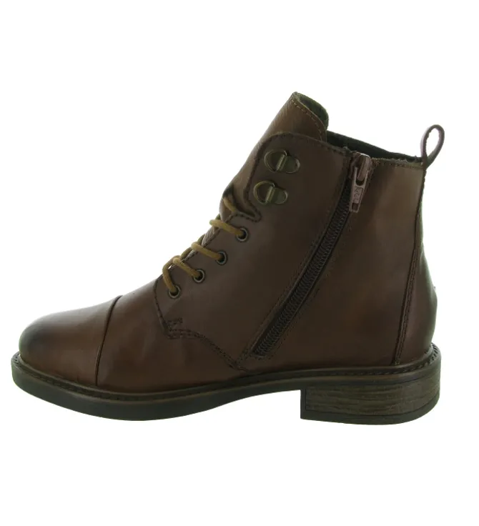 bottines et boots - Casual - femme - Cuir - Marron - Rieker