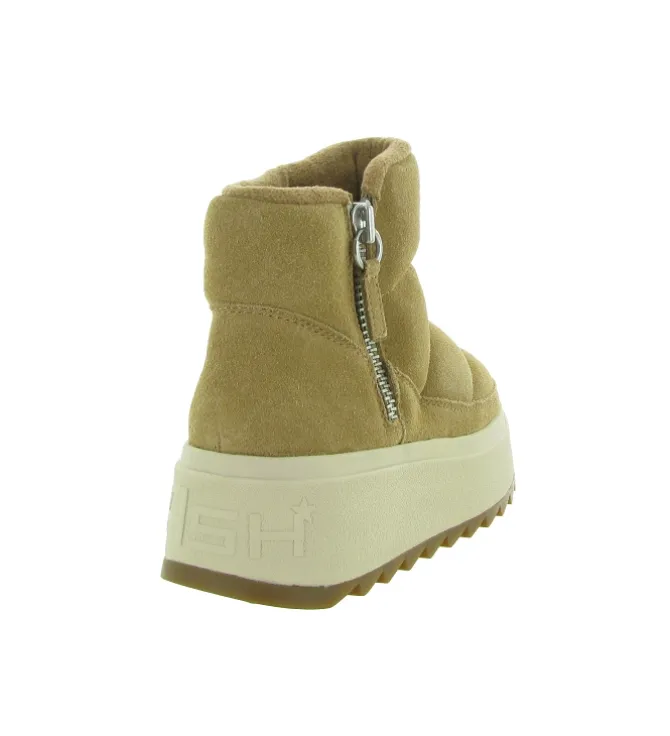 bottines et boots - Casual - femme - Nubuck - Beige - Ash italia