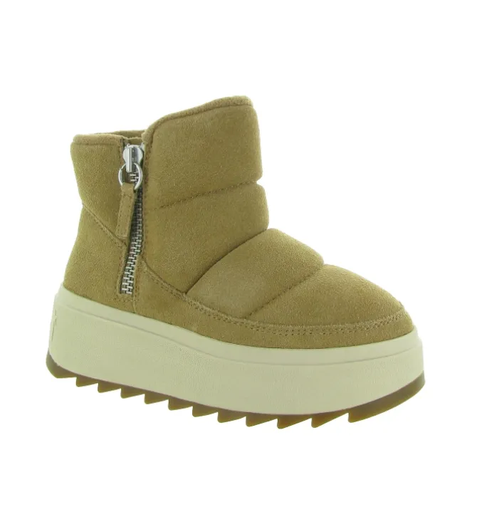 bottines et boots - Casual - femme - Nubuck - Beige - Ash italia