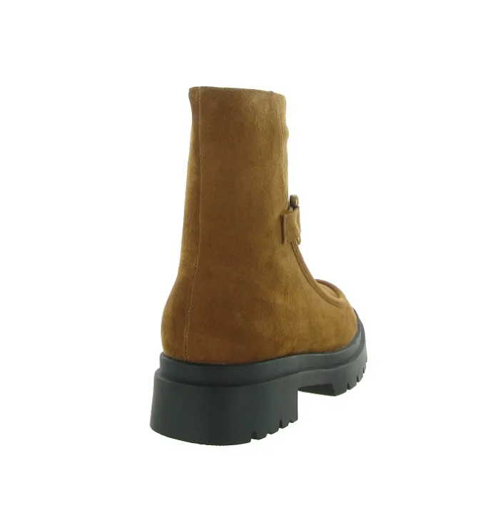 bottines et boots - Casual - femme - Nubuck - Marron - Bibi lou