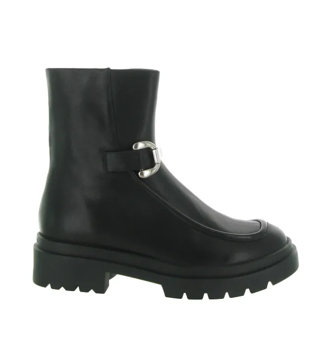 bottines et boots - Casual - femme - Nubuck - Noir - Bibi lou