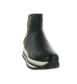 bottines et boots - Casual - femme - Cuir - Noir - Softwaves