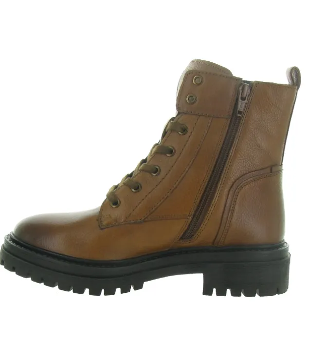 bottines et boots - Casual - femme - Cuir - Camel - Geox