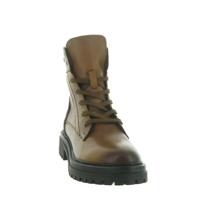 bottines et boots - Casual - femme - Cuir - Camel - Geox