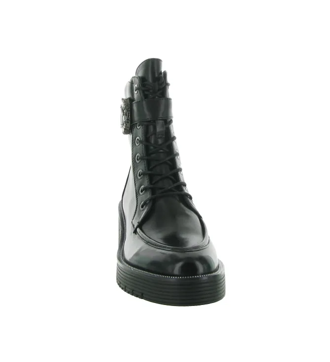 bottines et boots - Casual - femme - Cuir - Noir - Regarde le ciel...