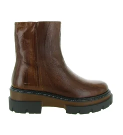 bottines et boots - Casual - femme - Cuir - Marron - Pons quintana