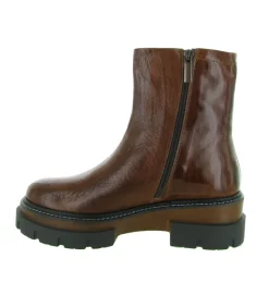 bottines et boots - Casual - femme - Cuir - Marron - Pons quintana