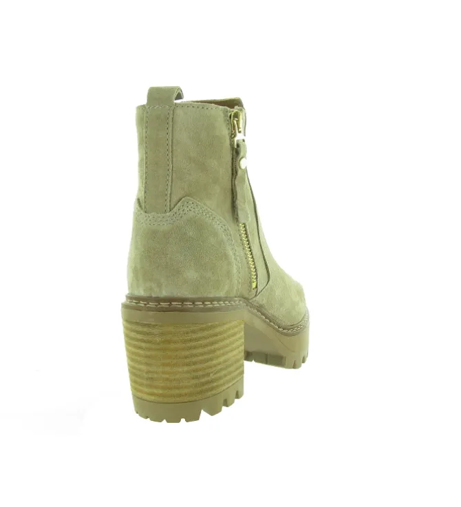 bottines et boots - Casual - femme - Nubuck - Chestnut - Alpe