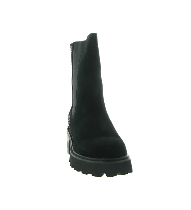 bottines et boots - Casual - femme - Cuir - Noir - Alma en pena