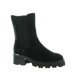 bottines et boots - Casual - femme - Cuir - Noir - Alma en pena