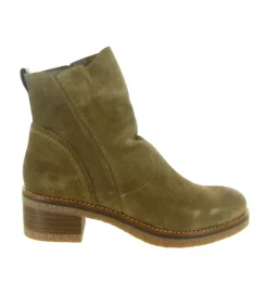 bottines et boots - Casual - femme - Nubuck - Taupe - Minka design