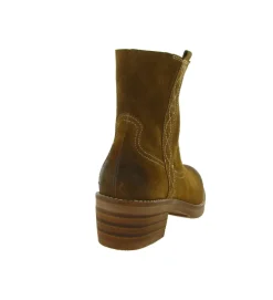 bottines et boots - Casual - femme - Nubuck - Camel - Minka design