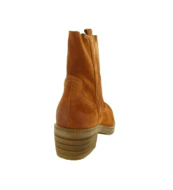 bottines et boots - Casual - femme - Nubuck - Orange - Minka design