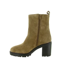 bottines et boots - Casual - femme - Nubuck - Taupe - Alpe
