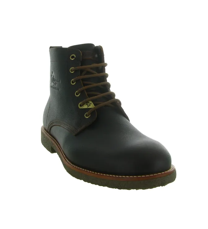 bottines et boots - Casual - homme - Cuir - Chestnut - Panama jack