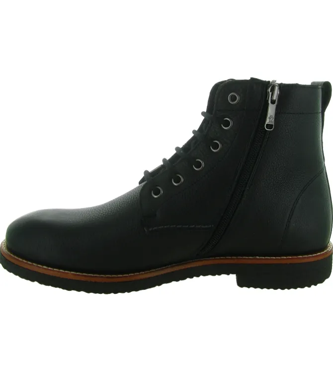 bottines et boots - Casual - homme - Cuir - Noir - Panama jack