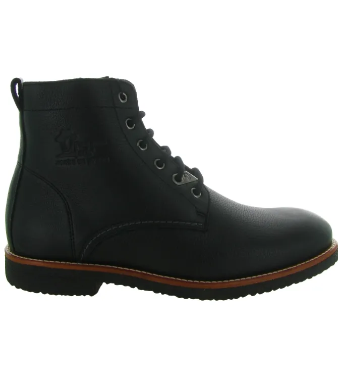 bottines et boots - Casual - homme - Cuir - Noir - Panama jack