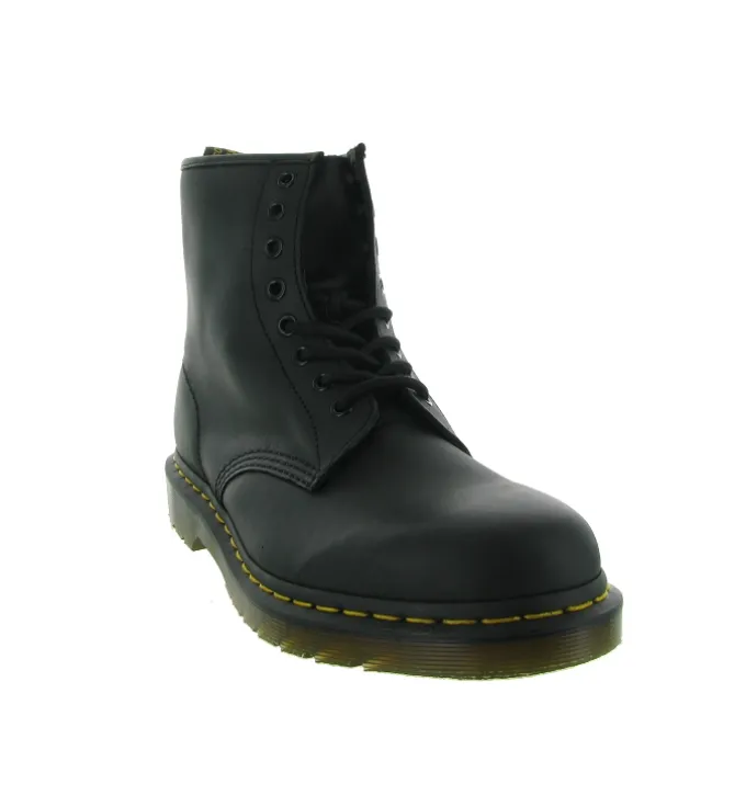 bottines et boots - Casual - homme - Cuir - Noir - Doc martens