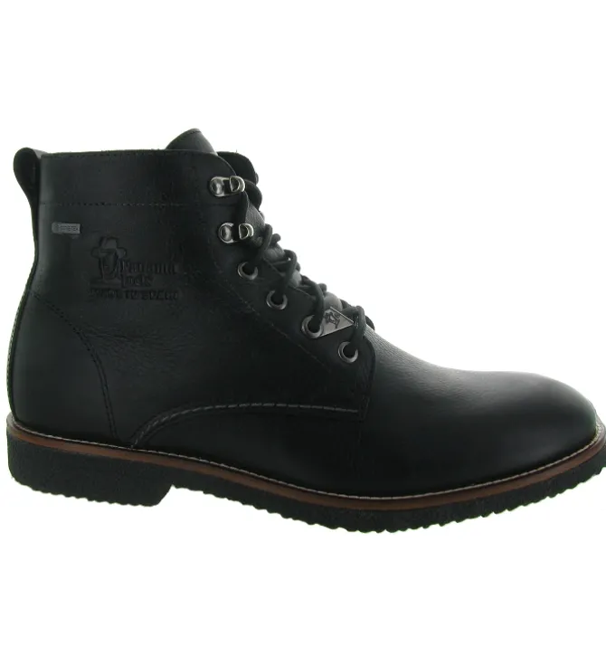 bottines et boots - Casual - homme - Cuir - Noir - Panama jack