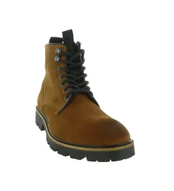 bottines et boots - Casual - homme - Cuir - Marron - Kimberfeel