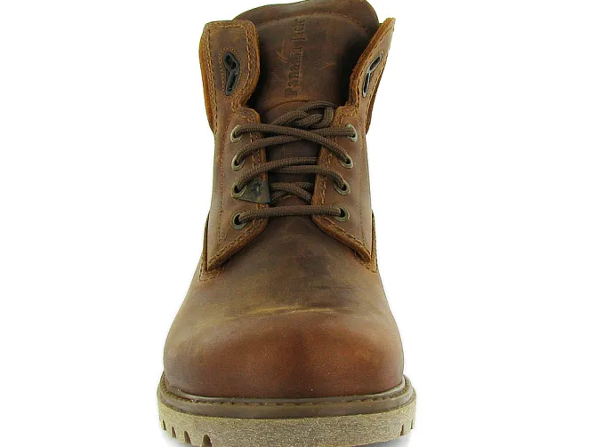 bottines et boots - Casual - homme - Cuir - Marron - Panama jack