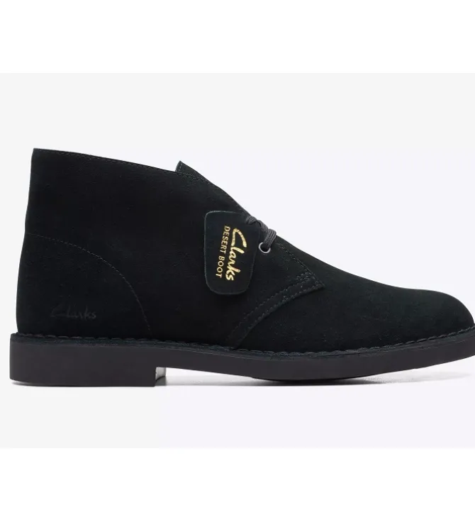bottines et boots - Casual - homme - Cuir - Noir - Clarks
