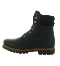 bottines et boots - Casual - homme - Cuir - Noir - Panama jack