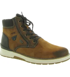 bottines et boots - Casual - homme - Cuir - Marron - Rieker