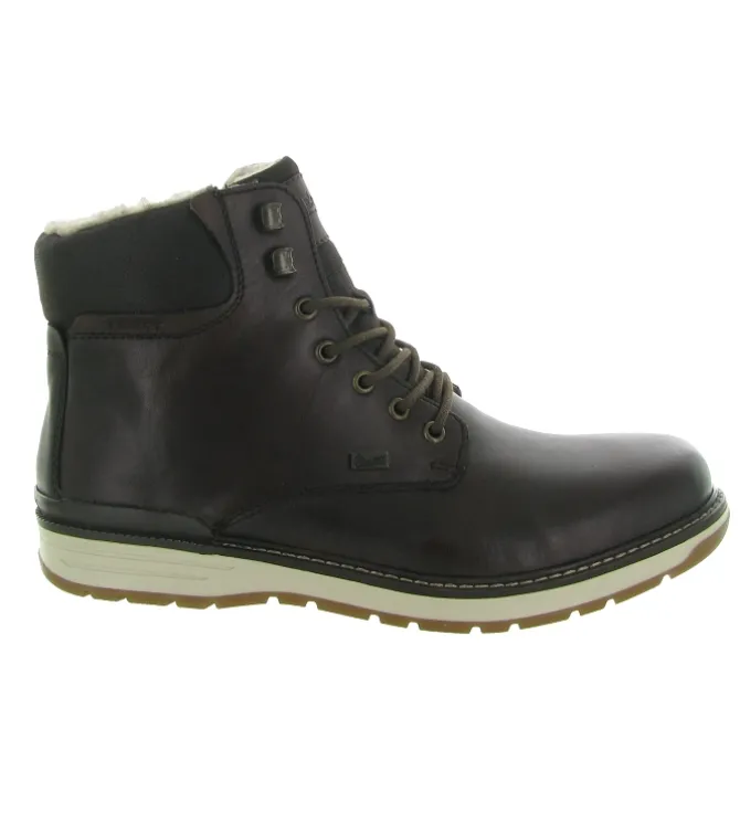 bottines et boots - Casual - homme - Cuir - Marron - Rieker