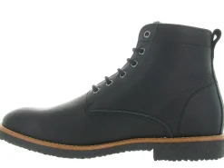 bottines et boots - Casual - homme - Cuir - Noir - Panama jack