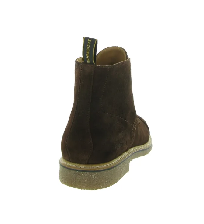 bottines et boots - Casual - homme - Nubuck - Marron - Schmoove