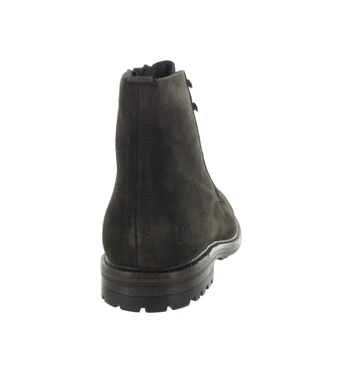 bottines et boots - Casual - homme - Nubuck - Marron - Black stone
