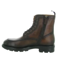 bottines et boots - Casual - homme - Cuir - Marron - Magnanni