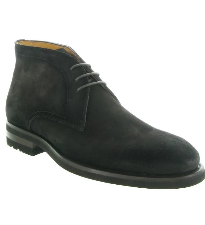 bottines et boots - Casual - homme - Cuir - Marron - Magnanni
