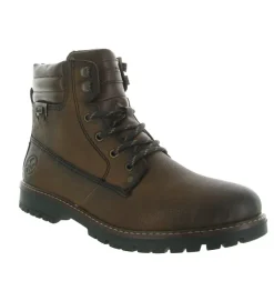 bottines et boots - Casual - homme - Cuir - Marron - Rieker