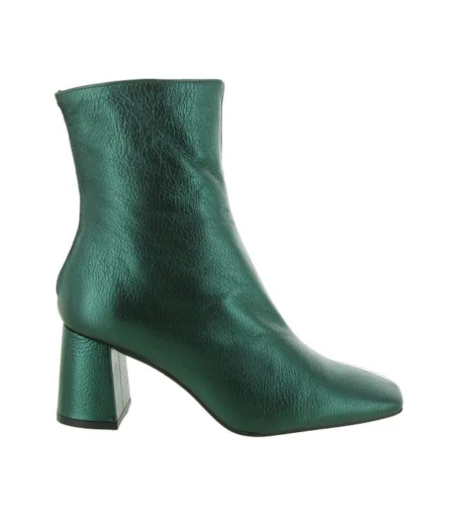 bottines et boots - Chaussette - femme - Cuir - Vert - Angel alarcon