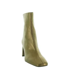 bottines et boots - Chaussette - femme - Cuir - Or - Angel alarcon