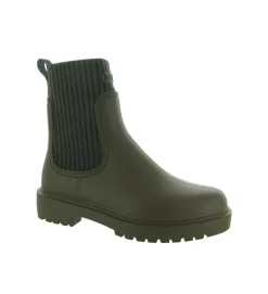 bottines et boots - Chaussette - femme - Synthétique - Kaki - Unisa