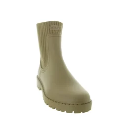 bottines et boots - Chaussette - femme - Synthétique - Beige - Unisa
