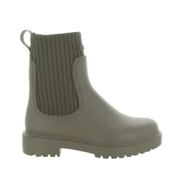 bottines et boots - Chaussette - femme - Synthétique - Taupe - Unisa
