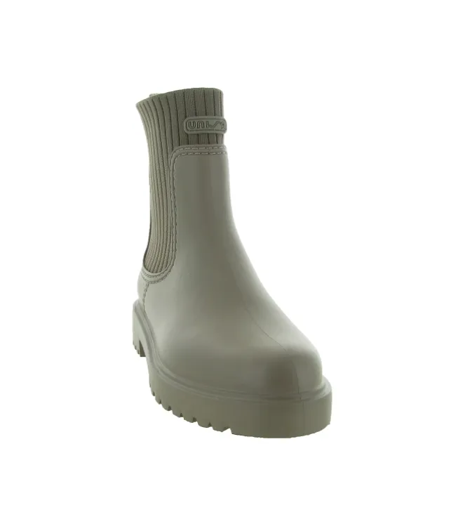 bottines et boots - Chaussette - femme - Synthétique - Taupe - Unisa