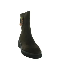 bottines et boots - Chelsea - femme - Nubuck - Marron - Softwaves